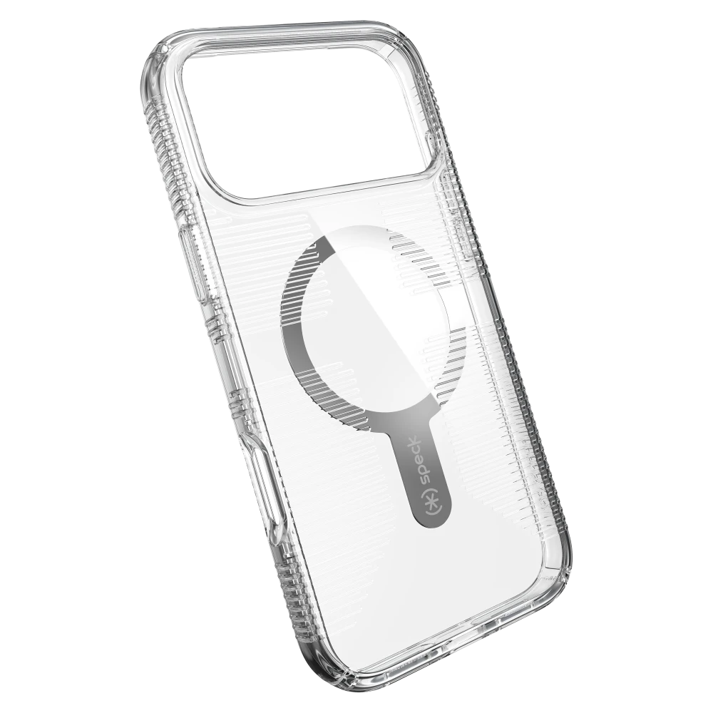 Speck - Gemshell Grip MagSafe Case for iPhone 17 Pro Max - Clear