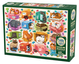 Cobble Hill Cats vs Puzzles 1000 Piece Puzzle