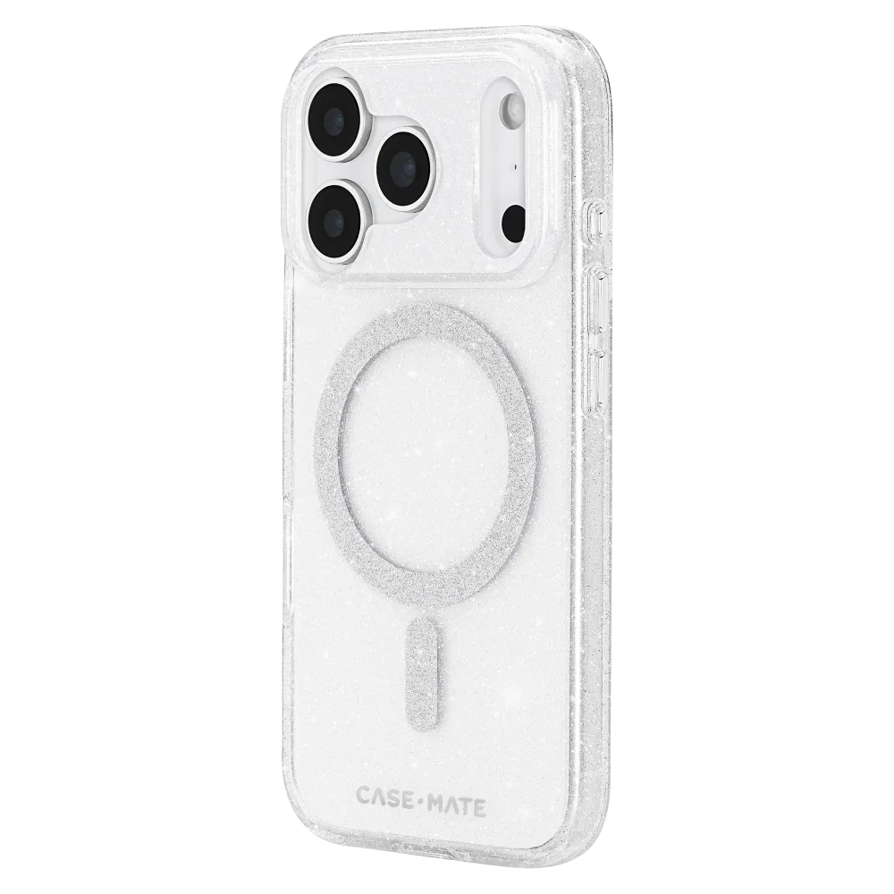 Case-Mate - Twinkle MagSafe Case for Apple iPhone 17 Pro - Twilight Silver