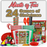 Minute of Fun – 24 Christmas Games Advent Party Gift Set