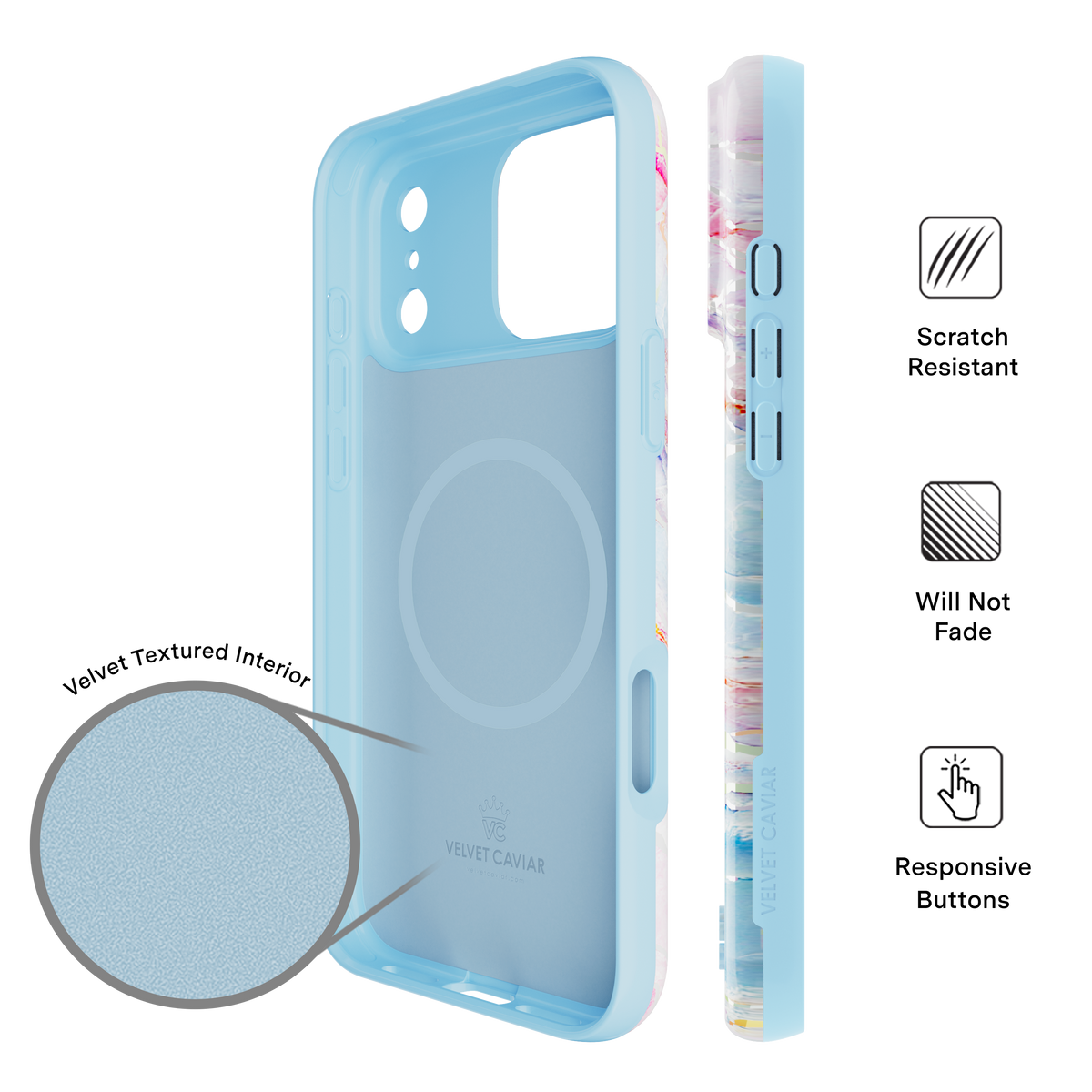 VELVET CAVIAR - MagSafe Case for Apple iPhone 17 Pro Max - Holo Moonstone
