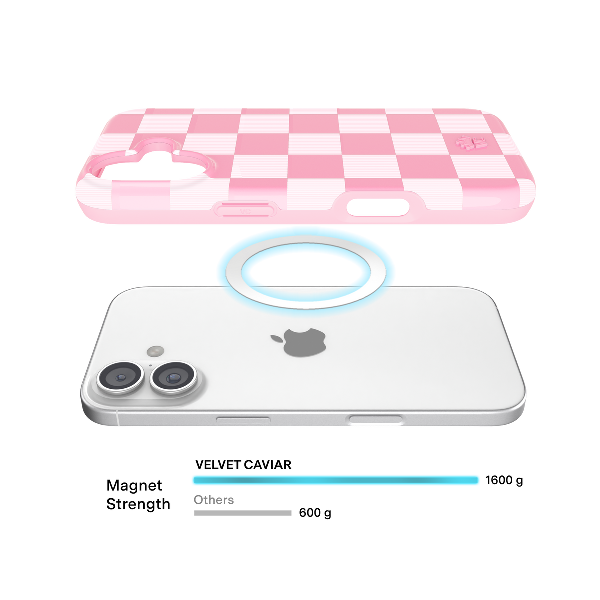 VELVET CAVIAR - MagSafe Case for Apple iPhone 17 - Strawberry Milk