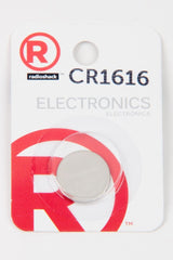 RadioShack CR1616 Lithium Battery 3V 2302274