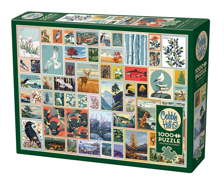 Cobble Hill Emblems of Canada | 1000 Piece Puzzle | AI Assistance