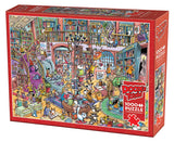 Cobble Hill DoodleTown: Bookshop Bedlam | 1000 Piece Puzzle