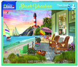 White Mountain Puzzles - Beach Vacation - 1000 Piece Jigsaw Puzzle