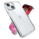 Speck - Gemshell Grip Case for iPhone 15 / 14 / 13 / iPhone 16e - Clear