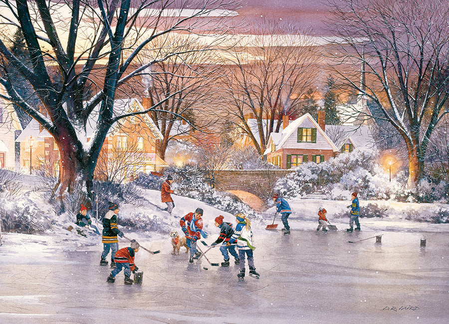 Cobble Hill Hometown Hockey | 1000 Piece Puzzle