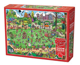 Cobble Hill DoodleTown: Offside Antics | 1000 Piece Puzzle