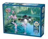 Cobble Hill Iris Cove Loons | 500 Piece Puzzle