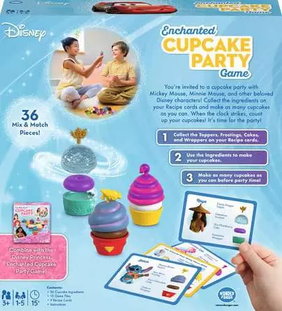 Disney Enchanted Cupcake Party Game