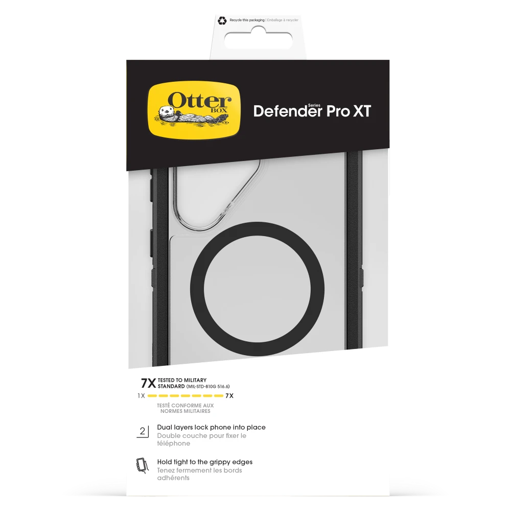 OtterBox - Defender Pro XT Clear Magnetic Case for Samsung Galaxy S26 Ultra - Dark Side