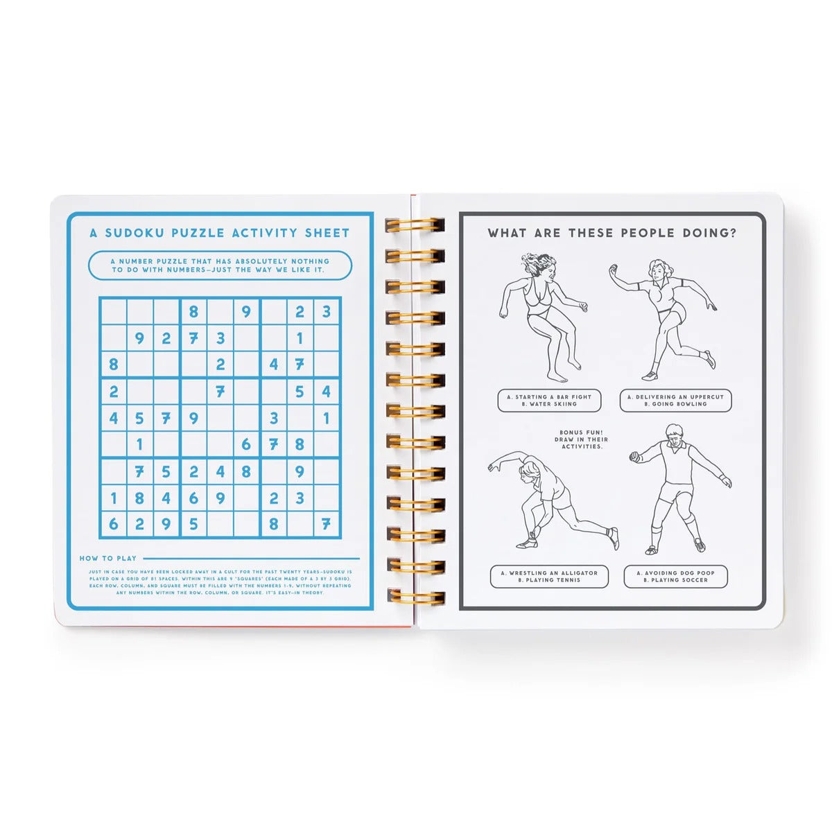 Brass Monkey Beyond Bored Adult Activity Book With 200 Pages Of Puzzles and Games