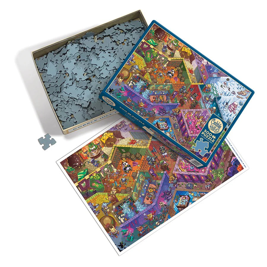 Cobble Hill Dungeon Run | 500 Piece Puzzle