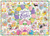 Cobble Hill Happy Easter | Family Pieces 350 Puzzle
