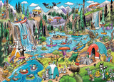 Cobble Hill DoodleTown: Portage Pandemonium 1000 Piece Puzzle