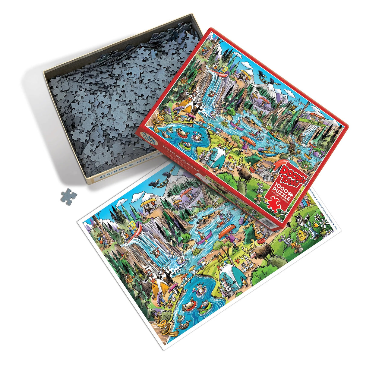 Cobble Hill DoodleTown: Portage Pandemonium 1000 Piece Puzzle