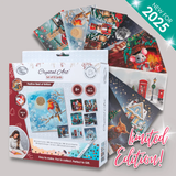 Crystal Art: Festive Best of British Limited Edition Set of 8 Cards