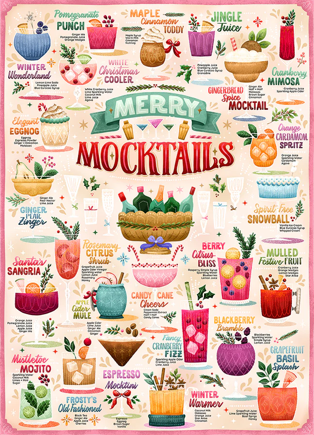 Cobble Hill Merry Mocktails | 1000 Piece