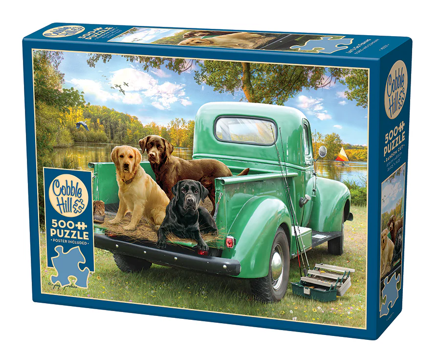 Cobble Hill Let's Go Fishing | 500 Piece Puzzle