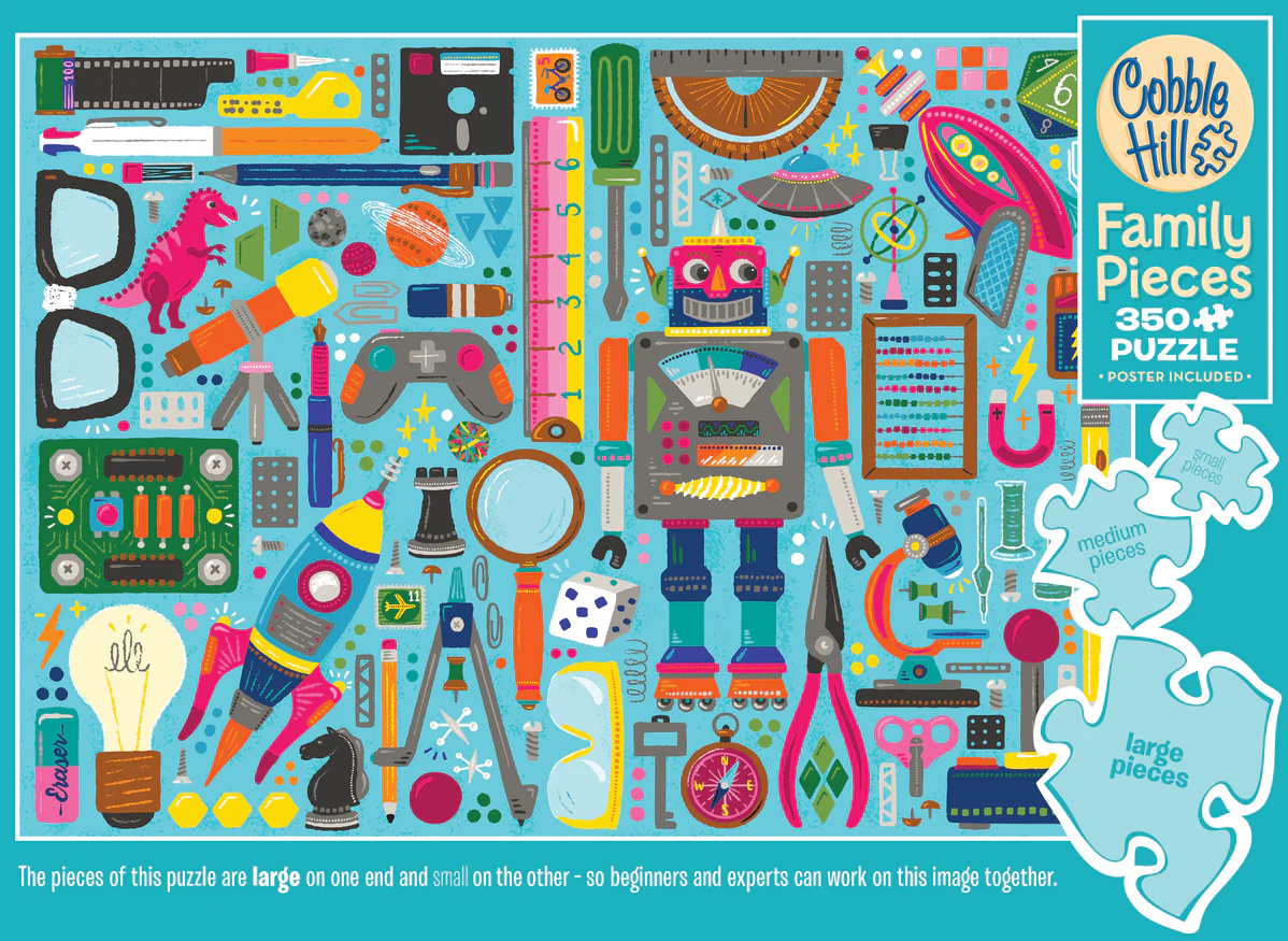 Nerdy Junk Drawer | Family Pieces 350