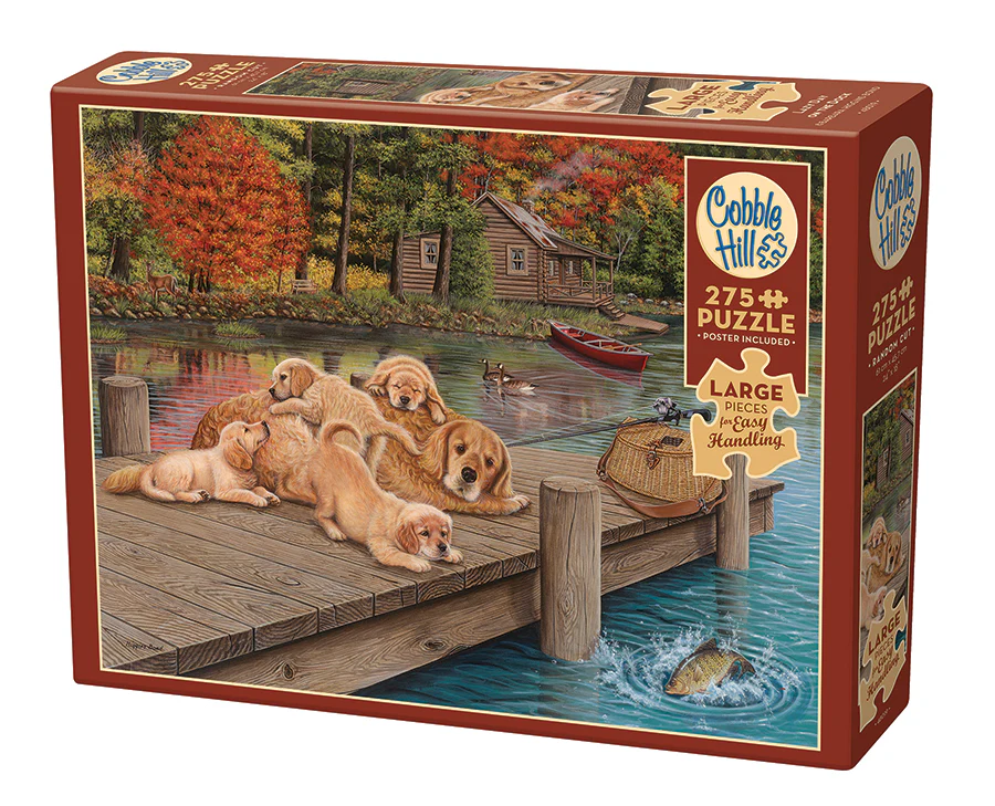 Lazy Day on the Dock | Easy Handling 275 Piece Puzzle