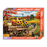 Springbok Fall Wagon Wonders 500Pc