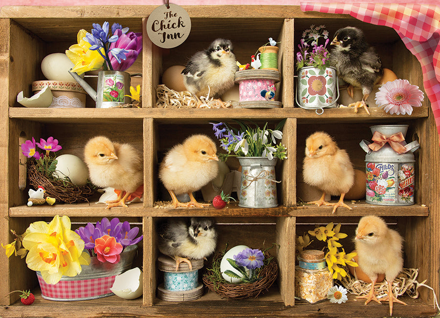 Cobble Hill Chick Inn 1000 Piece Puzzle
