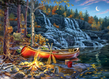 Cobble Hill Waterfall Camp | 1000 Piece Puzzle