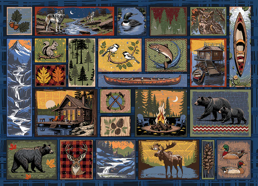 Cobble Hill Woodcraft | 1000 Piece puzzle