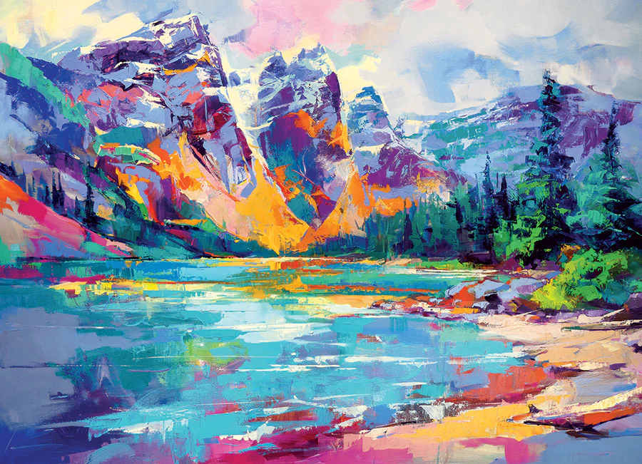 Cobble Hill Mountain Lake | 1000 Piece puzzle
