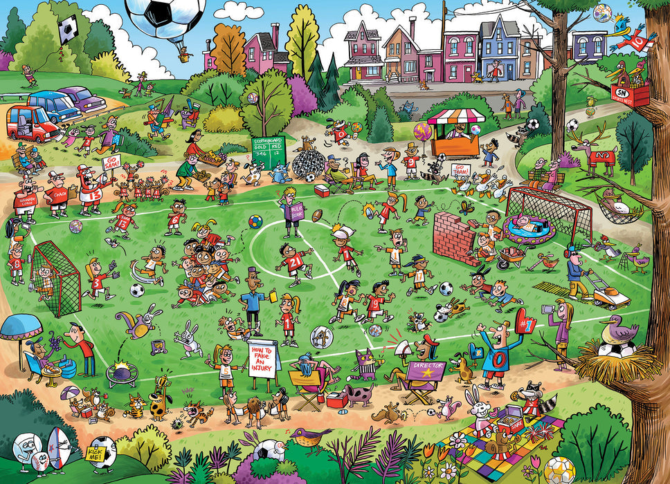 Cobble Hill DoodleTown: Offside Antics | 1000 Piece Puzzle