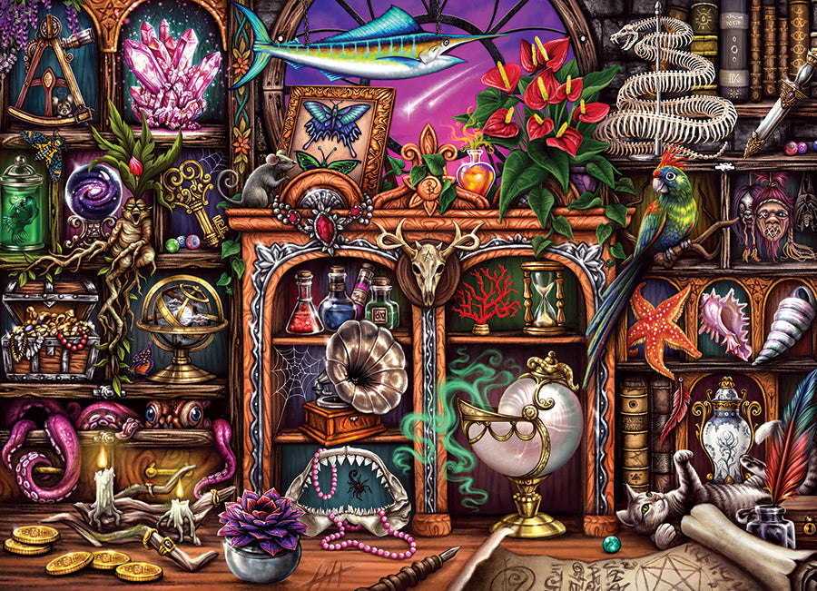 Cobble Hill Cabinet of Curiosities | 500 Piece Puzzle