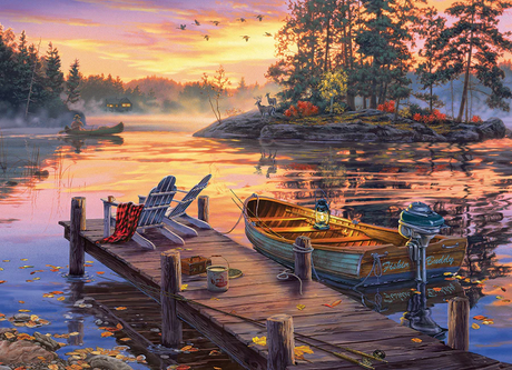 Cobble Hill Morning Paradise | 500 Piece puzzle