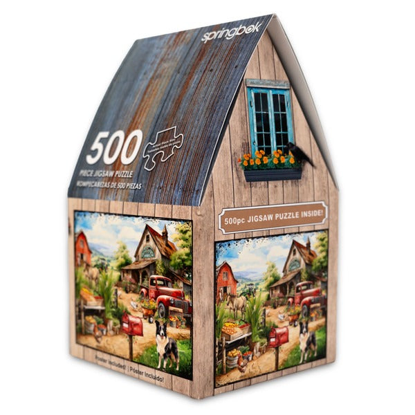 Springbok Countryside Market 500 Piece Puzzle