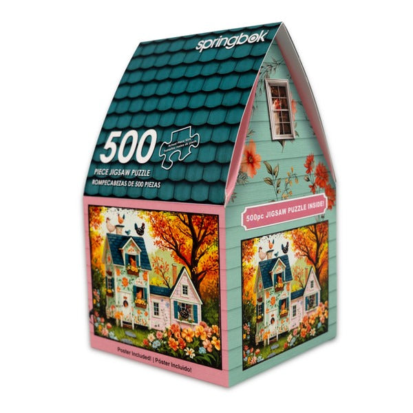 Springbok Hen House Hideaway 500 Piece Puzzle