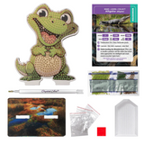 Crystal Art Buddies: Ocean - Alligator