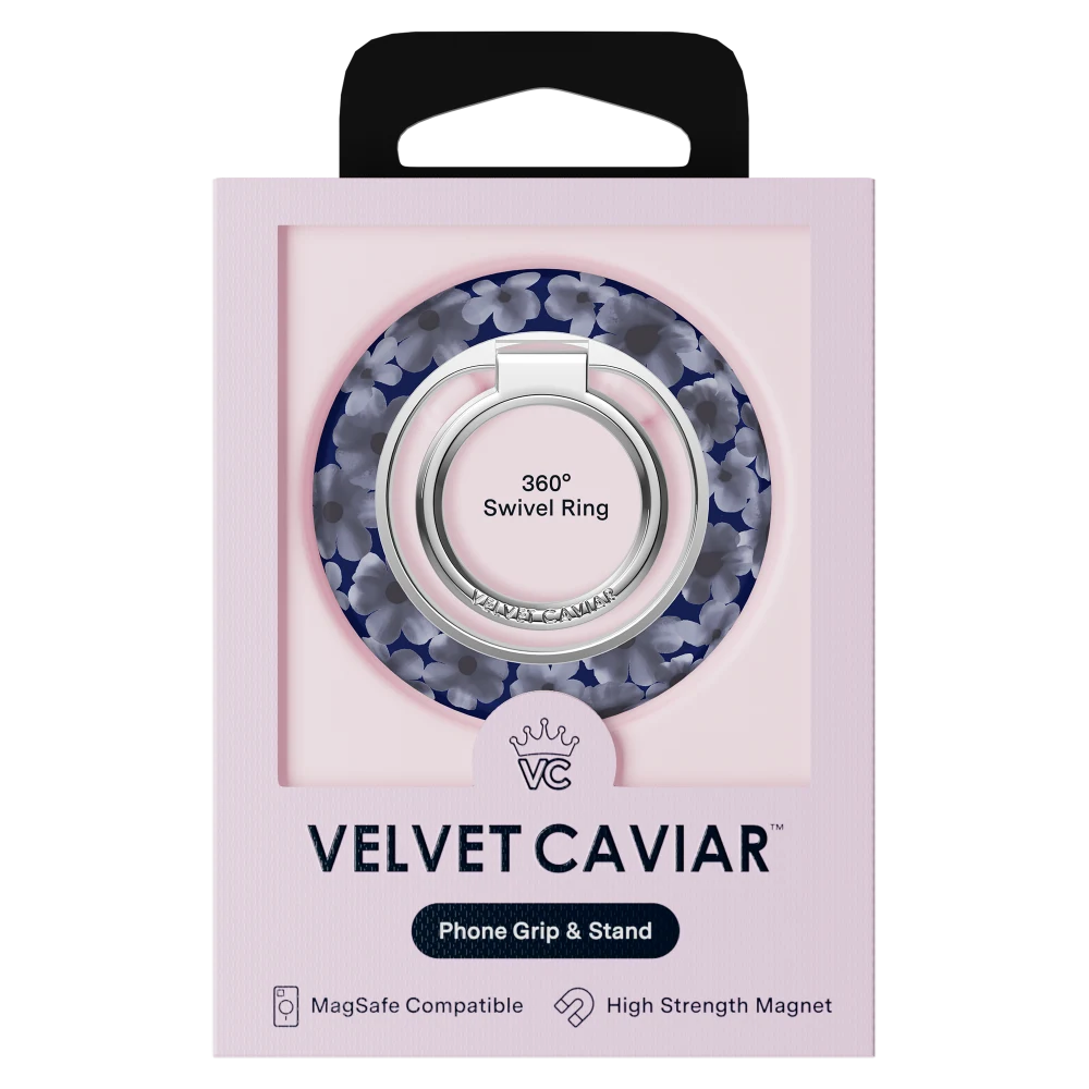 VELVET CAVIAR - MagSafe Grip Ring - Midnight Blossom