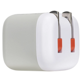 Ventev - 30W Mini Wall Charger and USB C to Apple Lightning Cable - White