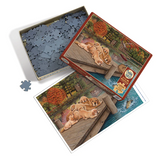Lazy Day on the Dock | Easy Handling 275 Piece Puzzle