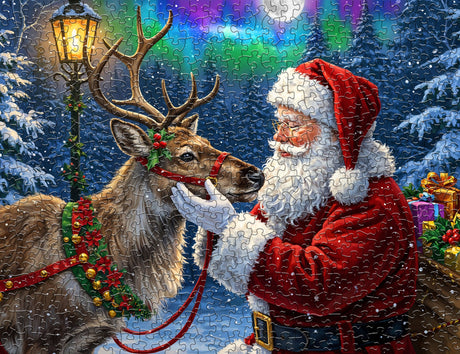Springbok Santa's Favorite Reindeer 500 Piece Puzzle - image 5