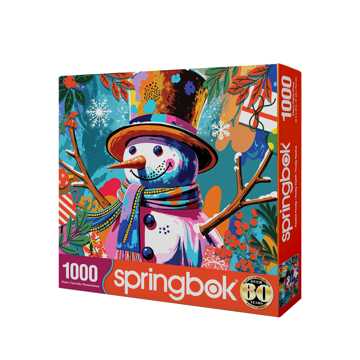 Springbok Festive Frosty Limited Release 1000 Piece