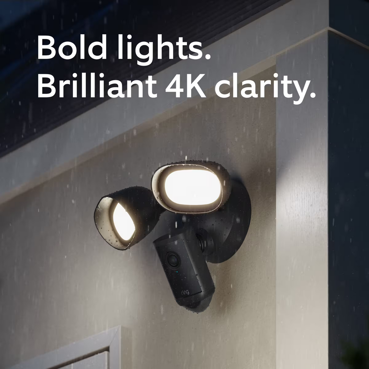 Ring Floodlight Cam Wired Pro 4K (black)