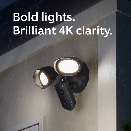 Ring Floodlight Cam Wired Pro 4K (black)