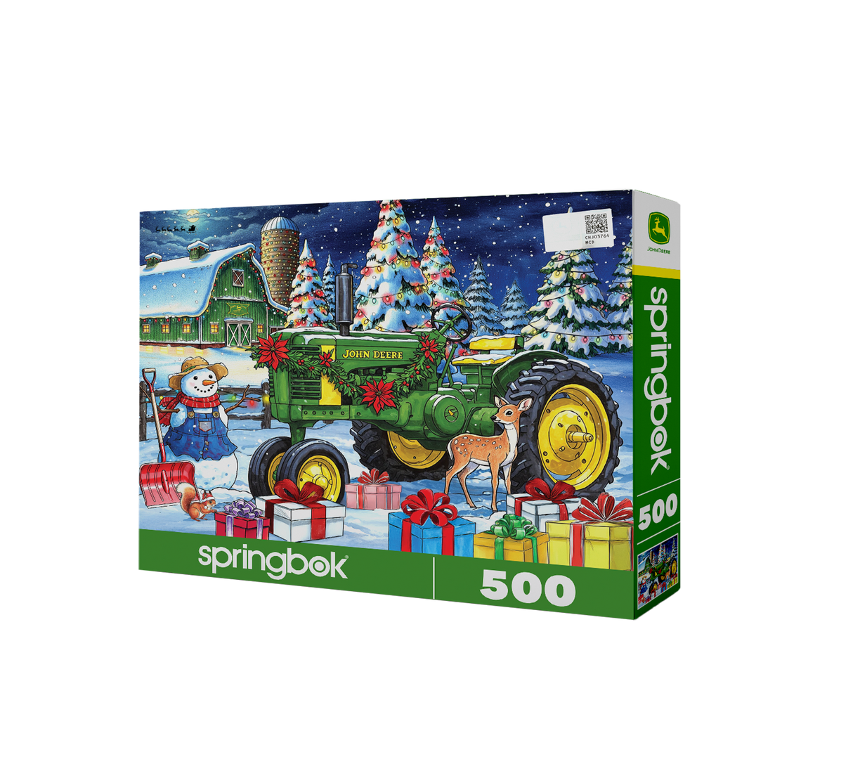 Springbok Festive Farm Surprise 500 Piece Jigsaw Puzzle