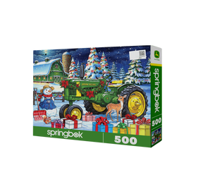 Springbok Festive Farm Surprise 500 Piece Jigsaw Puzzle