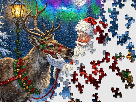 Springbok Santa's Favorite Reindeer 500 Piece Puzzle - image 6