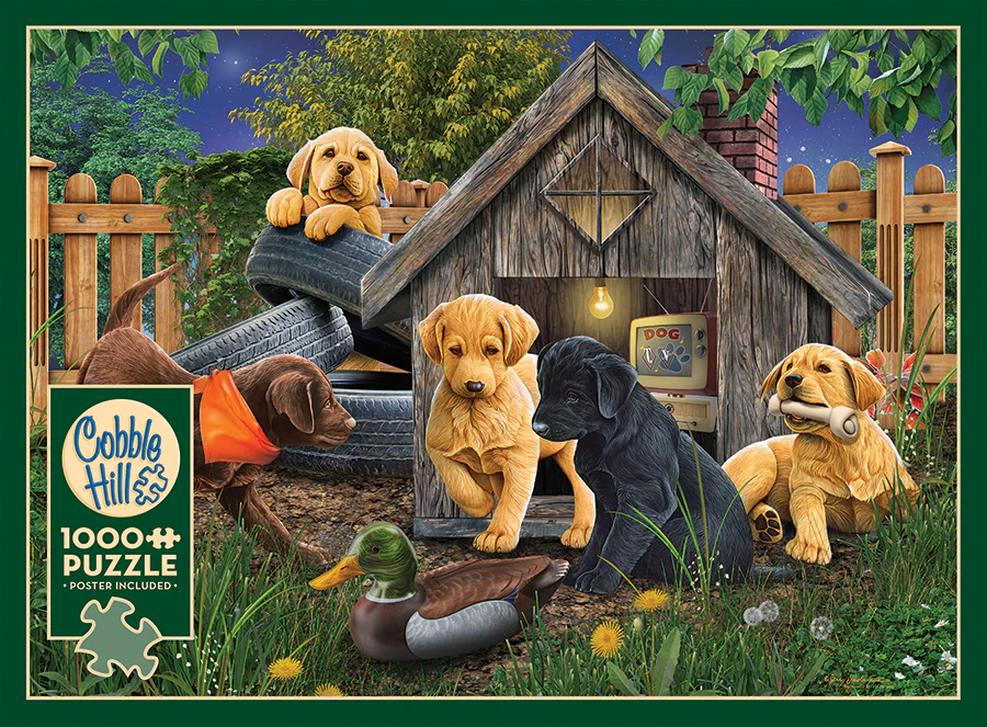 Cobble Hill In the Doghouse | 1000 Piece Puzzle