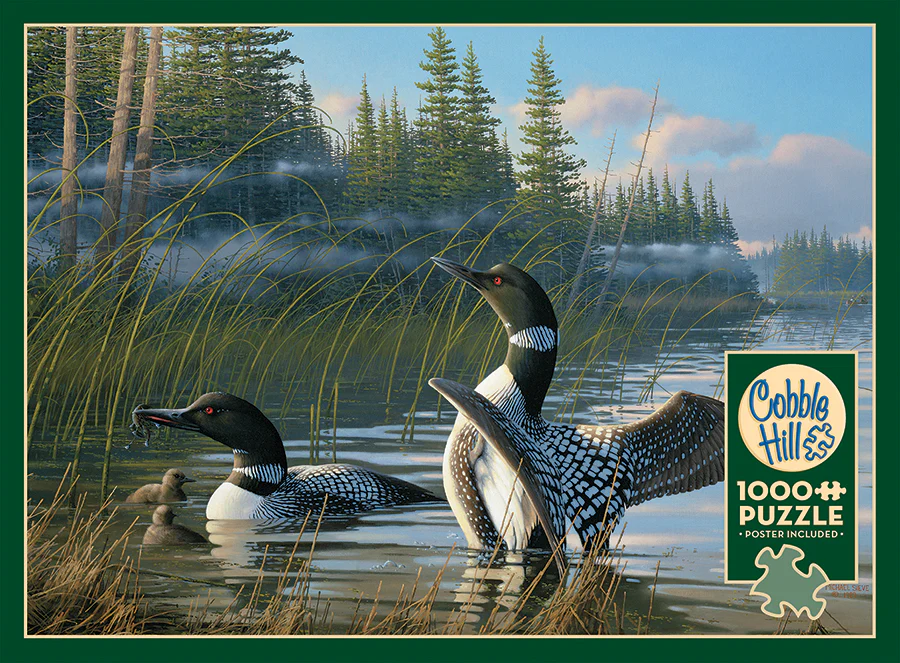 Cobble Hill Common Loons | 1000 Piece Puzzle
