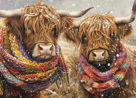 Cobble Hill Brrr! 1000 Piece Puzzle | AI Assistance